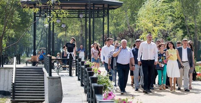 Віталій Кличко відкрив другу чергу парку «Наталка» (+відео)