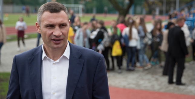 Віталій Кличко: «Ми відкриємо оновлений легкоатлетичний манеж у травні наступного року»
