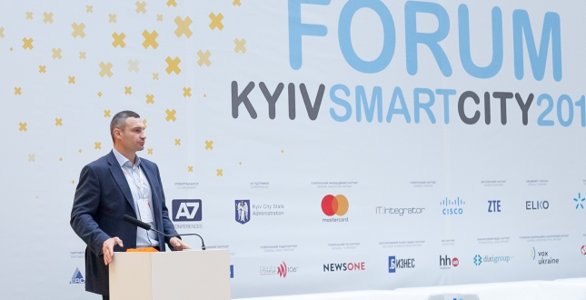 Віталій Кличко відкрив Kyiv Smart City Forum: «Ми впроваджуємо нові технології, які роблять Київ комфортним і технологічним»