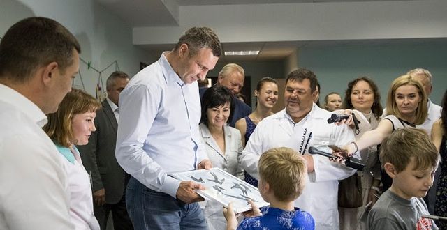 Віталій Кличко: «Ми відкрили унікальне відділення санаторно-курортного лікування для дітей із обмеженими можливостями» (+відео)